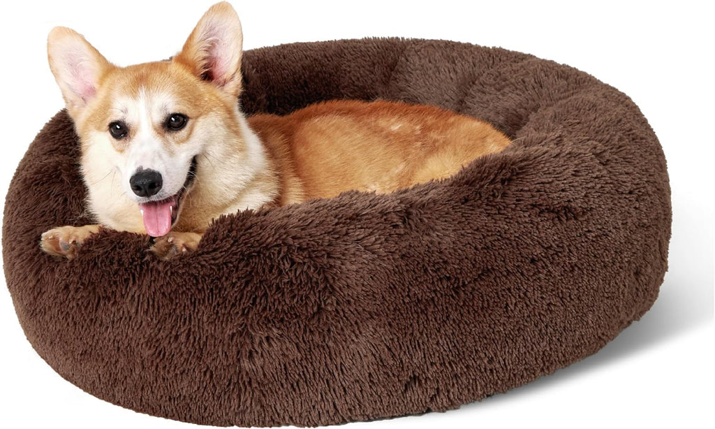 Calming Donut Dog Bed, 33 in, Washable
