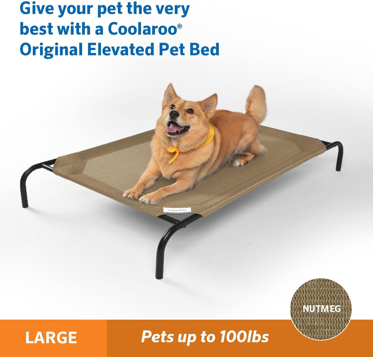 Elevated Cooling Dog Bed, Large